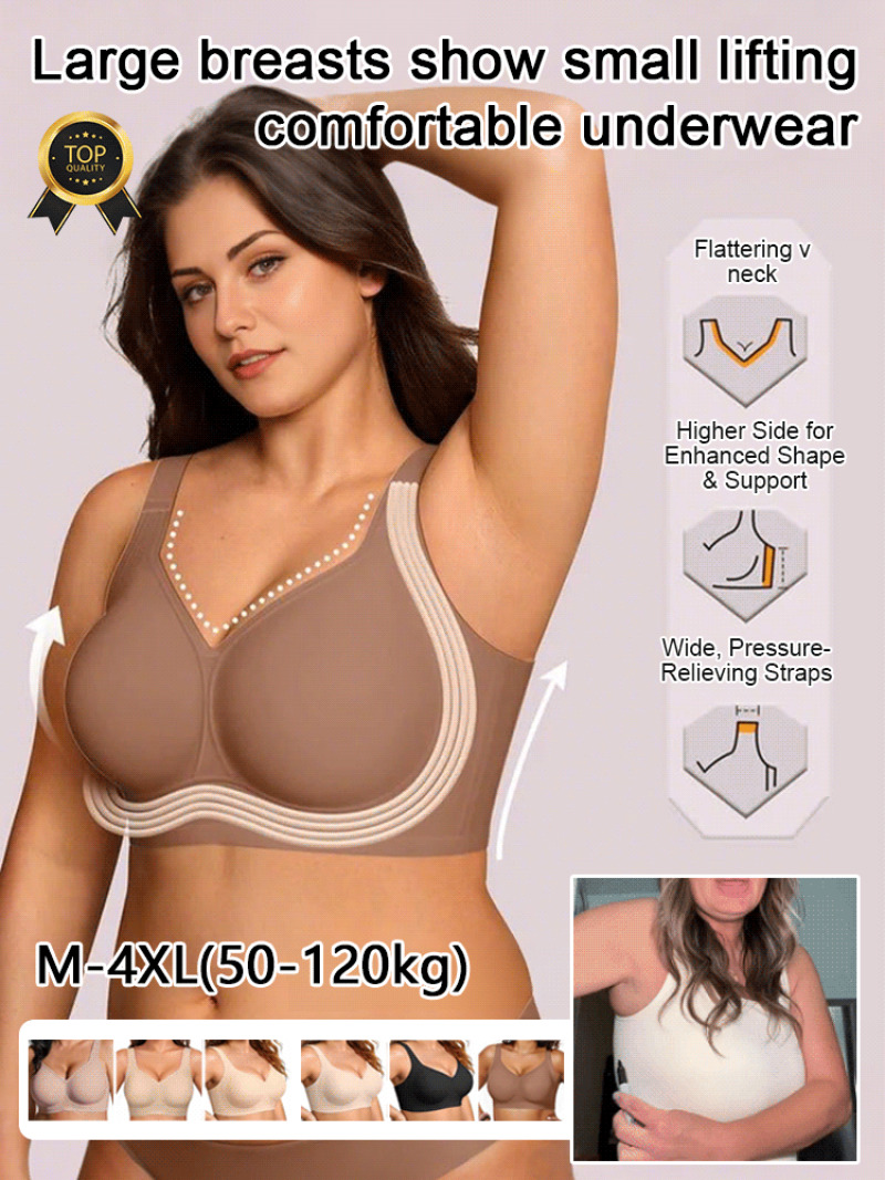 Push-Up Lifting Wireless Bra,  - Mastectomy Bra Pocket review and price
