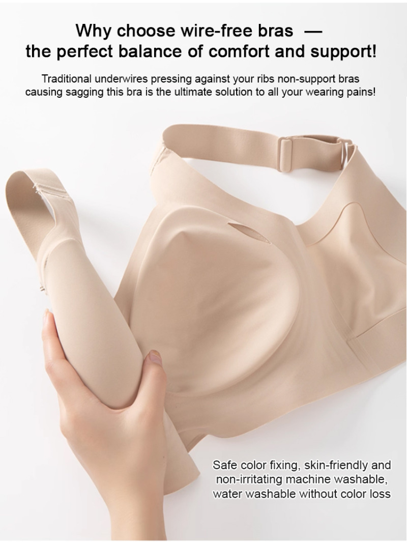 Push-Up Lifting Wireless Bra,  - Mastectomy Bra Pocket review and price