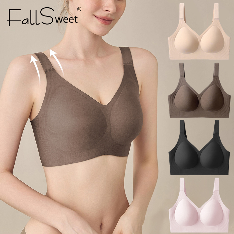 FallSweet Women Push-Up Seamle - Mastectomy Bra Pocket review and price