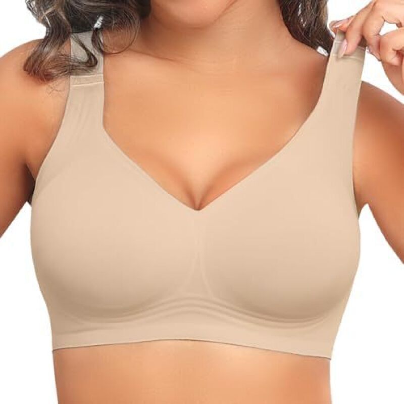 Women's Seamless Wireless Push - Mastectomy Bra Pocket review and price